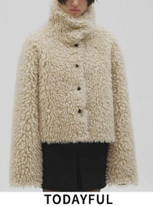 �y�\��z(PT5�{�`6/7) TODAYFUL �g�D�f�C�t�� Fur Short Coat�� 26�H�~.�\�� 12620006 �E�[���R�[�g ���ח\�� : 11�����{�` 26�~�󒍉�@�A�E�^�[