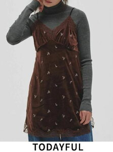 �y�\��z(PT5�{�`6/7) TODAYFUL �g�D�f�C�t�� Petit Flower Velour Tunic�� 26�H�~.�\�� 12620411 �`���j�b�N ���ח\�� : 10�����{�` 26�~�󒍉�@�g�b�v�X