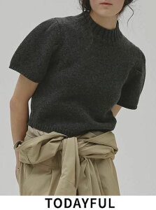 �y�\��zTODAYFUL �g�D�f�C�t�� Wool100% Puffsleeve Knit�� 26�H�~�\�� 12620504 �j�b�g�g�b�v�X ���ח\�� : 9�����{�` �g�b�v�X �E�[���p�t�X���[�u�j�b�g �g�b�v�X