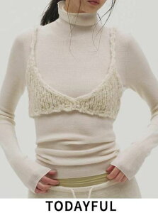 �y�\��z(PT5�{�`6/7) TODAYFUL �g�D�f�C�t�� Hand Knit Bustier�� 26�H�~.�\�� 12620532 �L���~�\�[���E�x�A�g�b�v�E�r�X�`�F ���ח\�� : 10����{�` 26�~�󒍉�@�g�b�v�X