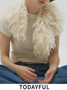 �y�\��z(PT5�{�`6/7) TODAYFUL �g�D�f�C�t�� Fringe Knit Collar�� 26�H�~.�\�� 12621035 ���̑� ���ח\�� : 11����{�` 26�~�󒍉�