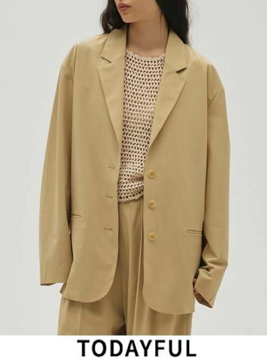 楽天市場】【予約】TODAYFUL トゥデイフル Dry Touch Rough Jacket 