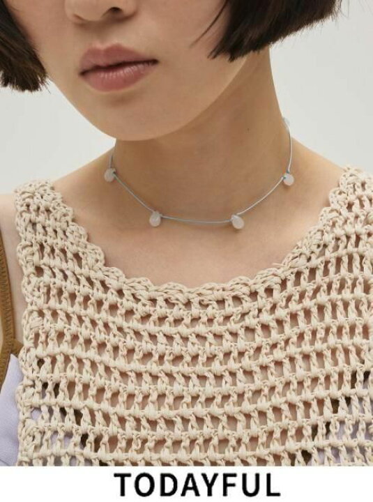 楽天市場】【予約】TODAYFUL トゥデイフル Glass Beads Choker☆ 26春 