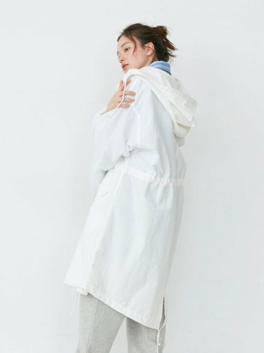美品 ungrid アングリッド フーデット コート ブラック M【公式通販 