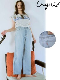 【即日出荷】(最終セール40%OFF) Ungrid アングリッド ルーズフィットテーパードデニム 25春夏. 112532446201 デニムパンツ ボトム【新作】25sp
