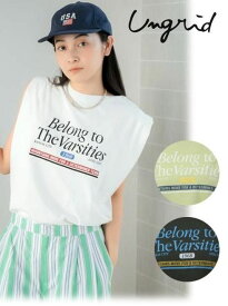 【即日出荷】(最終セール40%OFF) Ungrid アングリッド ヴィンテージロゴノースリトップス 25春夏. 112532761401 カットソー 25Tシャツ特集　トップス【新作】25sp