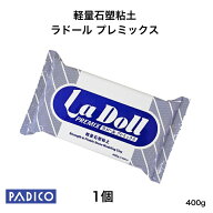 【パジコ公式ショップ】 5個以上で送料無料　図工 粘土 かるい ねんど パジコ ラドール プレミックス 400…