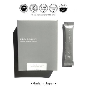 CBD BOOST yogurt lemon flavor ヨーグルトレモン味 高濃度CBD