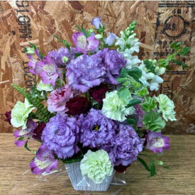 【選べる7色】生花アレンジメント L サイズ kkotkkot flower 誕生日 送別 御礼 ギフト お祝い 開店祝い お見舞い 贈り物 プレゼント ボックスフラワー フラワーボックス フラワーアレンジメント アレンジメントフラワー