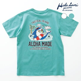 Hulalani Hawaii フララニ ハワイST158 Tシャツ メンズ カットソー HAWAII ハワイ 海 サーフィン サメ シャーク シンプル リラックスサイズ アメカジ