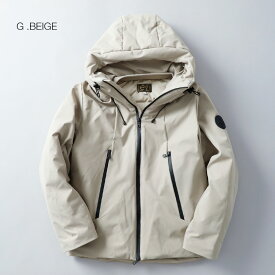 ダウンジャケット メンズ アウター ジャンパー 防寒 防風 暖かい 軽量 ストレッチ アウトドア キャンプ 冬服 無地 ペイズリー柄 ベージュ アメカジ M/L/XL 秋冬 アウター 20代 30代 40代 50代