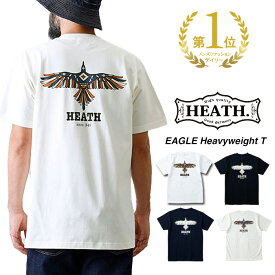 【楽天1位】Tシャツ メンズ 半袖 カットソー バックプリント 大きいサイズ 厚手 頑丈 ネイティブアメリカン ツーリング アメカジ ヒース 横浜 ハマカジ Lightning 雑誌掲載 ネイティブアメリカン ナバホ族 ティーシャツ ビンテージ S/M/L/XL/2XL 20代 30代 40代 50代