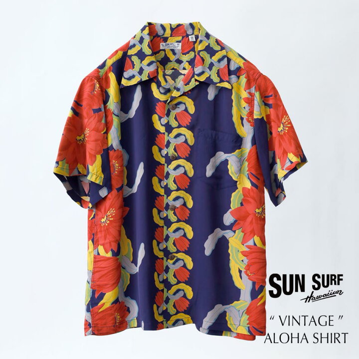楽天市場】SUNSURF サンサーフ アロハシャツ シャツ 半袖シャツ 