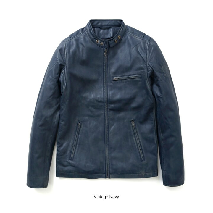 楽天市場】アウター 革ジャン ライダース ライダースジャケット 本革  