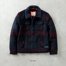 SCOTCH & SODA スコッチ アンド ソーダ 81806 ジャケット メンズ フリースジャケット ボアフリース 中綿 ユニセックス 防寒 防風 アメカジ ヒース 横浜 ハマカジ Lightning掲載ショップ