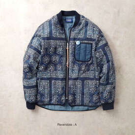 SCOTCH & SODA スコッチ アンド ソーダ 81820 ジャケット メンズ リバーシブルジャケット ユニセックス バンダナ柄 アメカジ ヒース 横浜 ハマカジ Lightning掲載ショップ