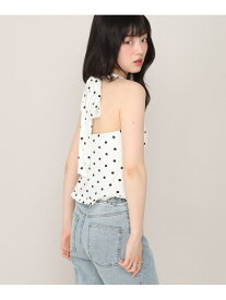 【SALE／55%OFF】ホルターネックリボンキャミ Heather ヘザー トップス カットソー・Tシャツ イエロー ホワイト ブラック【RBA_E】[Rakuten Fashion]