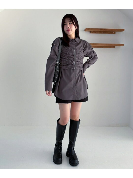楽天市場】インヒールストレッチロングブーツ Heather ヘザー シューズ 