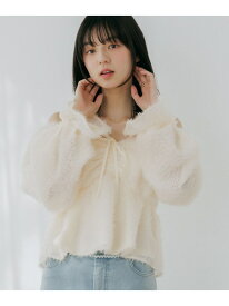 【SALE／55%OFF】2WAYジャガードブラウス Heather ヘザー トップス シャツ・ブラウス ピンク ブラック ホワイト【RBA_E】[Rakuten Fashion]