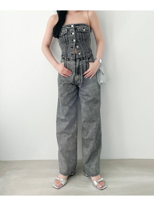 楽天市場】【SALE／30%OFF】デニムビスチェ Heather ヘザー トップス 