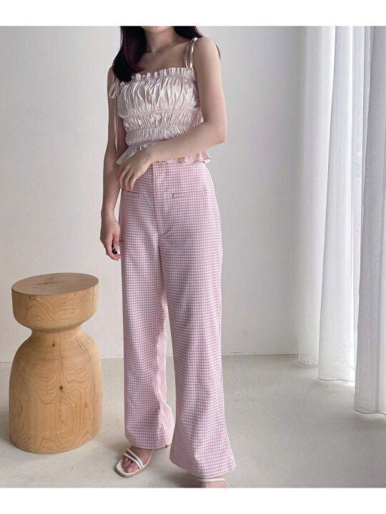 楽天市場】(W)AZATOサテンキャミ Heather ヘザー トップス 