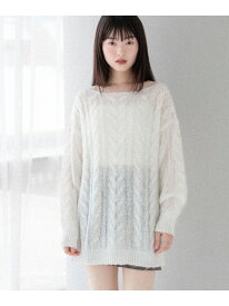 【SALE／64%OFF】オフショルチュニックニット Heather ヘザー トップス ニット グレー ホワイト ブラウン【RBA_E】[Rakuten Fashion]