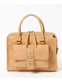 デザインポケットボストンBAG Heather ヘザー バッグ ショルダーバッグ ブラック ホワイト ベージュ ピンク【送料無料】[Rakuten Fashion]