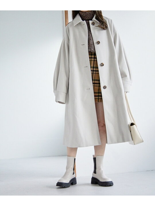 楽天市場】【SALE／40%OFF】(W)WTステンカラードルマンコート Heather 