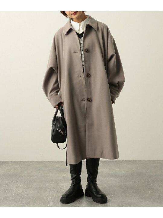 楽天市場】【SALE／40%OFF】(W)WTステンカラードルマンコート Heather 