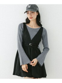 【SALE／28%OFF】袖フレアピタニット Heather ヘザー トップス ニット ホワイト グレー ベージュ ブラック【RBA_E】[Rakuten Fashion]