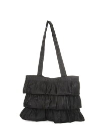 【キャセリーニ】バブルフリルトート Heather ヘザー バッグ トートバッグ ブラック ホワイト グレー【送料無料】[Rakuten Fashion]