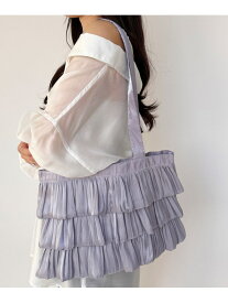 【SALE／37%OFF】【キャセリーニ】バブルフリルトート Heather ヘザー バッグ トートバッグ ブラック ホワイト グレー【RBA_E】【送料無料】[Rakuten Fashion]