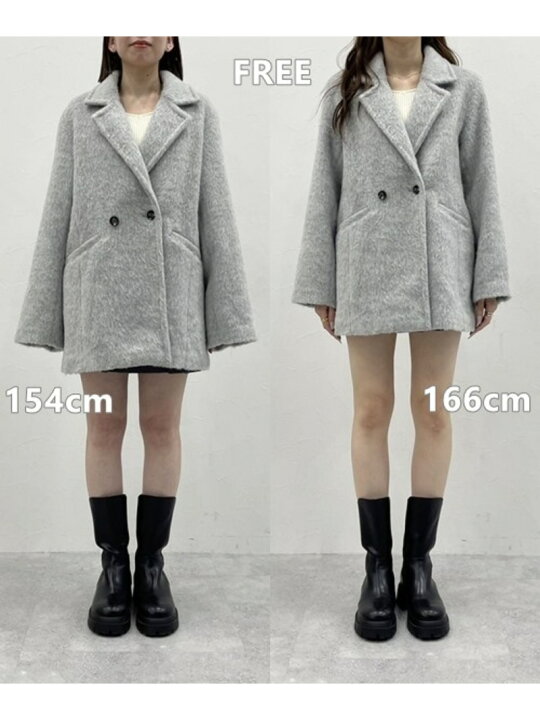楽天市場】【SALE／50%OFF】シャギーミドルコート Heather ヘザー 