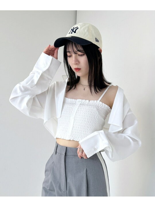 楽天市場】【SALE／50%OFF】ビスチェSETシャツ Heather ヘザー 