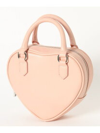 【SALE／55%OFF】ハートボストンBAG Heather ヘザー バッグ ショルダーバッグ ピンク ブラック ブラウン【RBA_E】[Rakuten Fashion]
