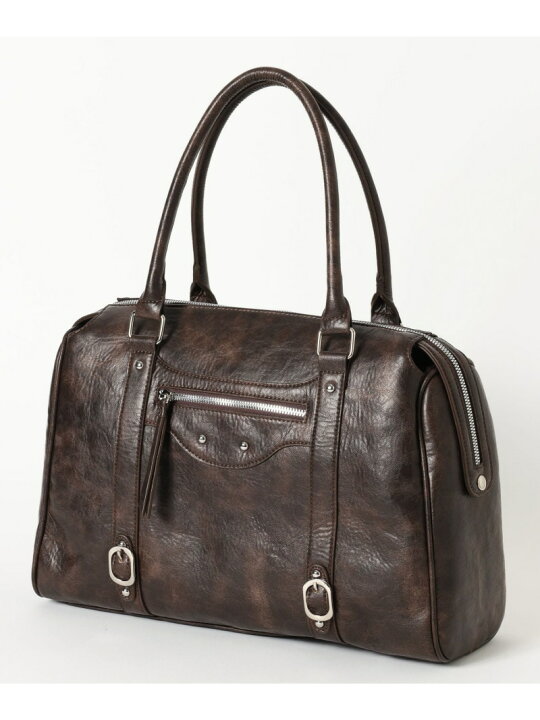 楽天市場】【SALE／20%OFF】BIGフェイクレザーボストンBAG Heather 