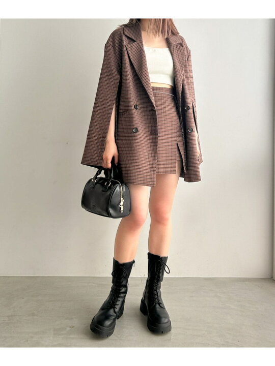 楽天市場】【SALE／20%OFF】(W)スリットスリーブミドルJKT Heather 