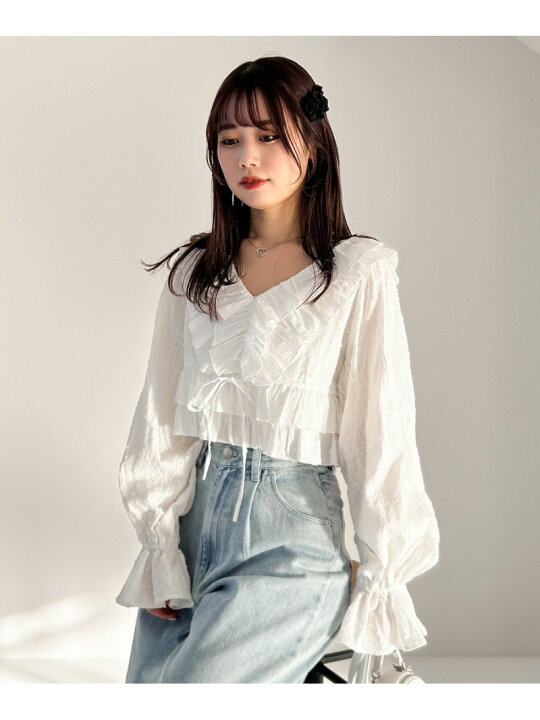 楽天市場】【SALE／30%OFF】アソートフリルブラウス Heather ヘザー 