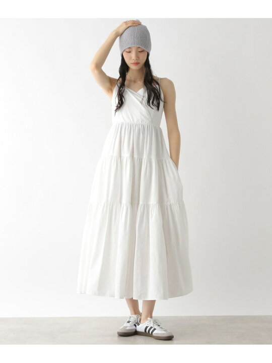 楽天市場】【SALE／60%OFF】ナイロンティアードキャミワンピース 