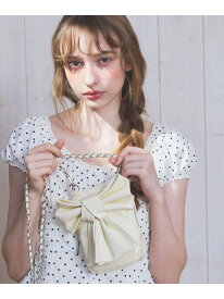 【SALE／37%OFF】リボンミニショルダーBAG Heather ヘザー バッグ ショルダーバッグ レッド ホワイト【RBA_E】【送料無料】[Rakuten Fashion]
