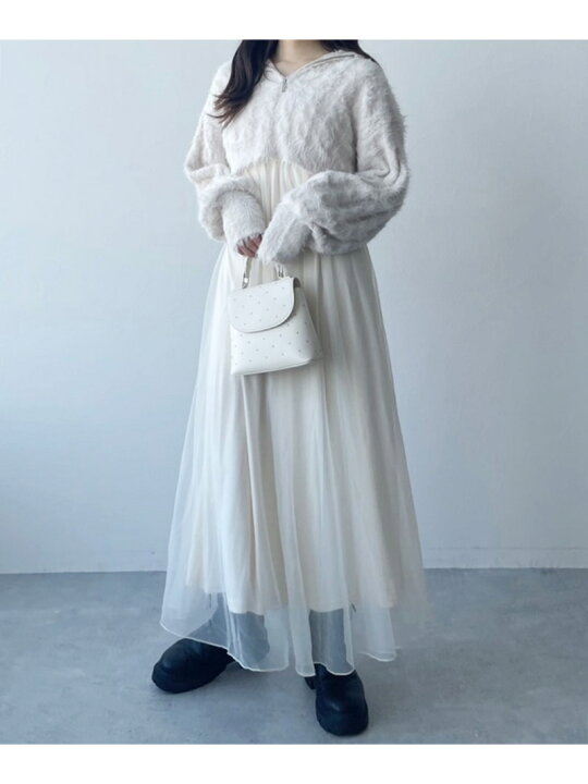 楽天市場】【SALE／40%OFF】(W)ハーフZIPシャギ-2P/OP Heather ヘザー 