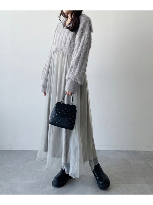 楽天市場】【SALE／40%OFF】(W)ハーフZIPシャギ-2P/OP Heather ヘザー 