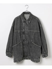 【SALE／55%OFF】デニムZIPブルゾン Heather ヘザー ジャケット・アウター デニムジャケット ブラック ブルー【RBA_E】【送料無料】[Rakuten Fashion]