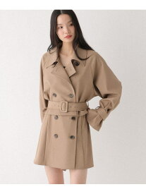 【SALE／55%OFF】マルチWAYミドルトレンチコートワンピース Heather ヘザー ジャケット・アウター トレンチコート ベージュ グレー【RBA_E】【送料無料】[Rakuten Fashion]