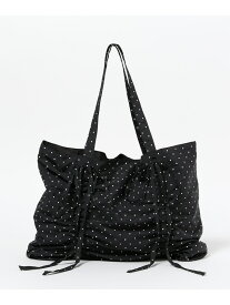ドットシャーリングBAG Heather ヘザー バッグ トートバッグ ホワイト ブラック【送料無料】[Rakuten Fashion]