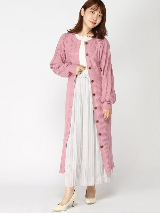 楽天市場 Sale 60 Off マエボタンニットop Heather ヘザー ワンピース ニットワンピース ピンク ブラック ベージュ Rba E Rakuten Fashion Heather ヘザー