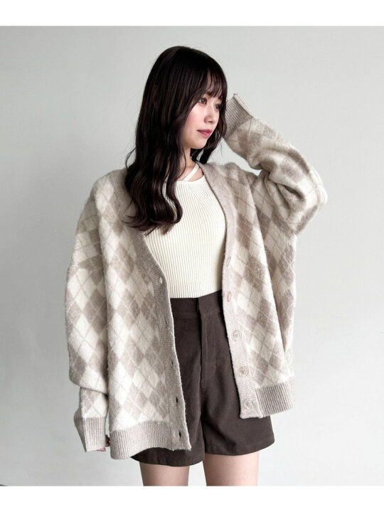 楽天市場】【SALE／50%OFF】(W)キモウアーガイルニットCDLS Heather  