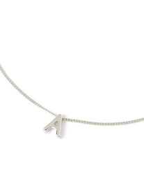 【SALE／55%OFF】イニシャルモチーフネックレス Heather ヘザー アクセサリー・腕時計 ネックレス シルバー【RBA_E】[Rakuten Fashion]