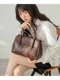 【SALE／37%OFF】フェイクレザーハンドルBAG Heather ヘザー バッグ ショルダーバッグ ブラウン ピンク ブラック【RBA_E】【送料無料】[Rakuten Fashion]