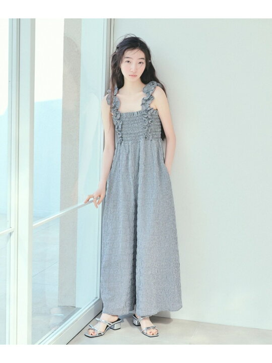 楽天市場】【SALE／60%OFF】フリルショルダーオールインワン Heather 